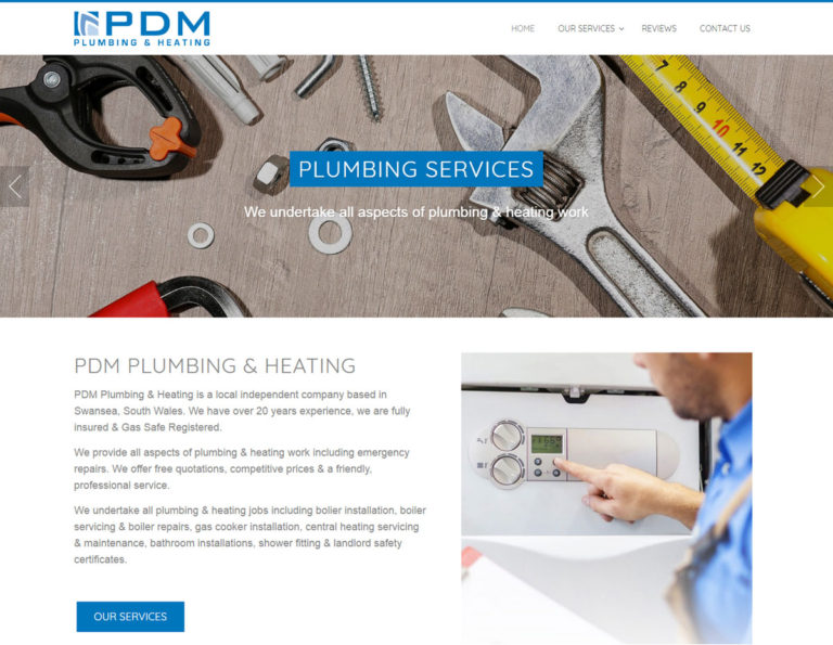 PDM-Plumbing-Web-Design