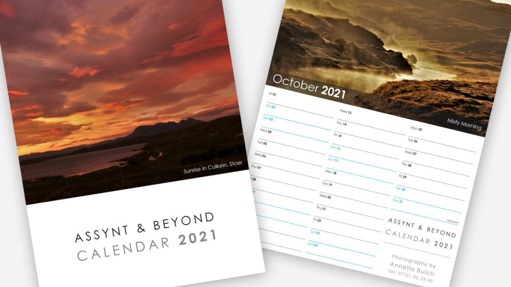 2021 Photography Calendar Design