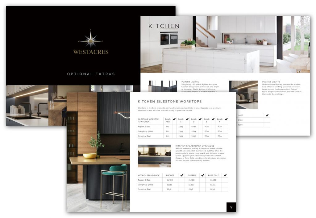 Westacres Property Brochure Design