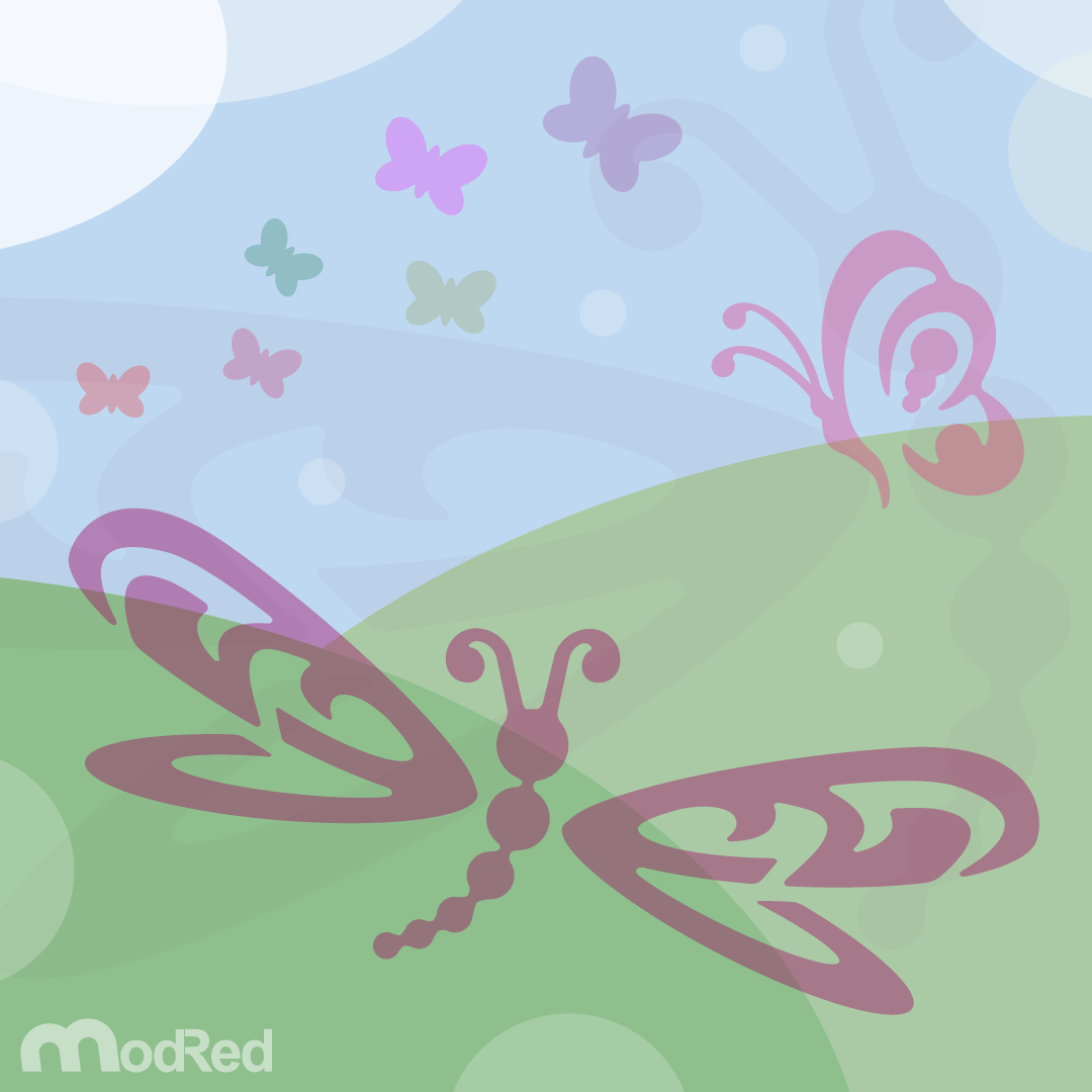 Illustration-Butterflies