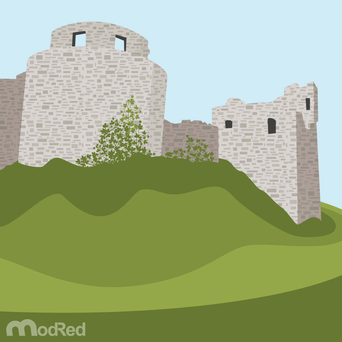Illustration-Dinefwr-Castle