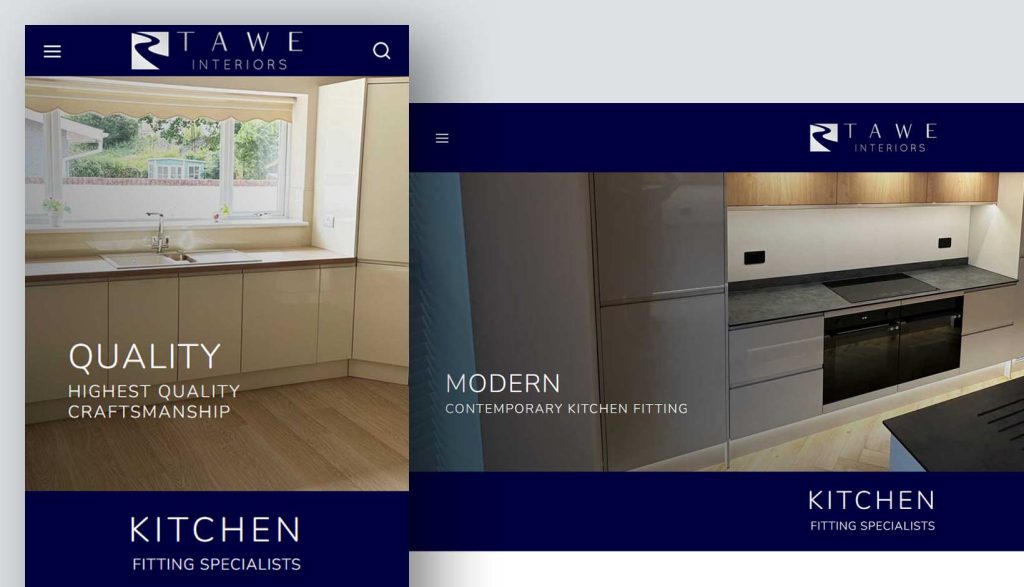Tawe Interiors Web Design – ModRed