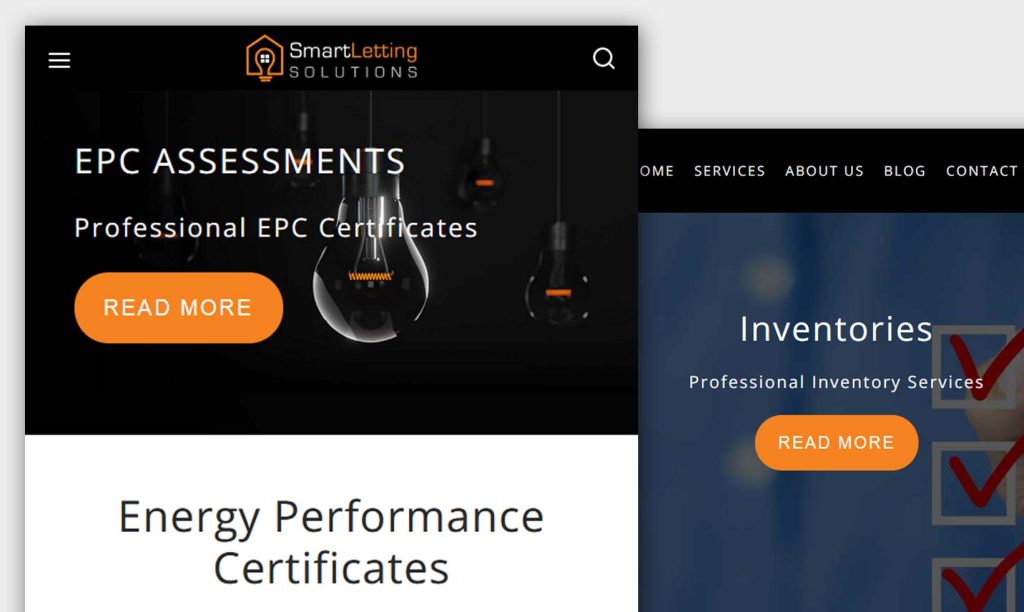 Smart Lettings Logo & Web Design