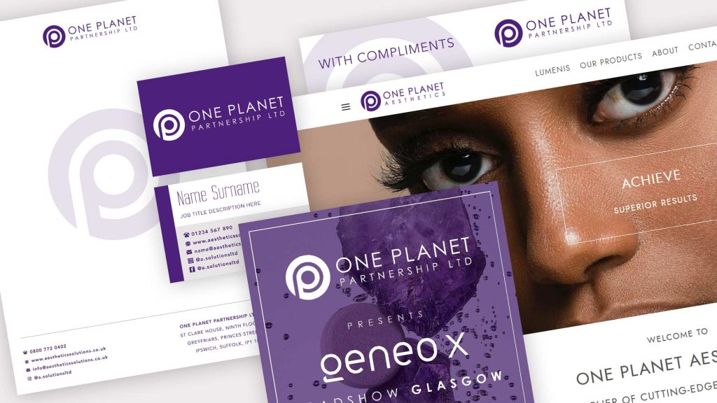 One Planet Aesthetics Branding