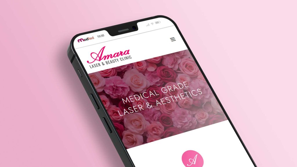 Amara Clinic Logo & Web Design