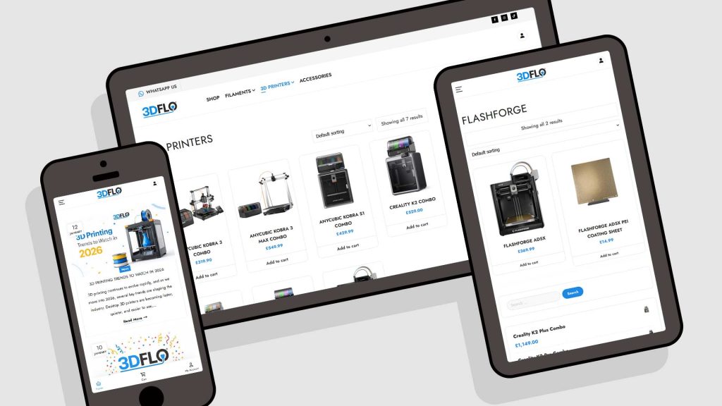 3DFLO E-Commerce Web Design