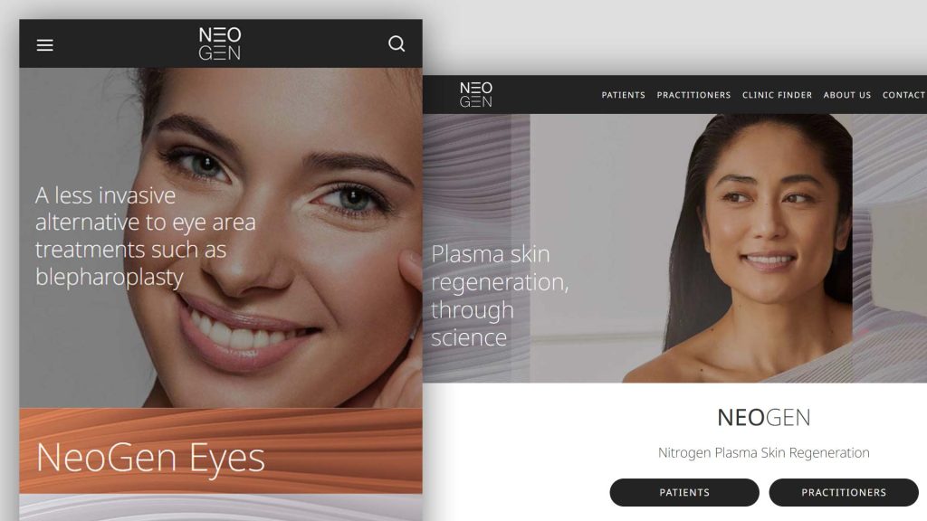 NeoGen Web Design Rebuild