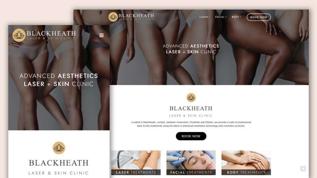 Blackheath Clinic Logo & Web Design